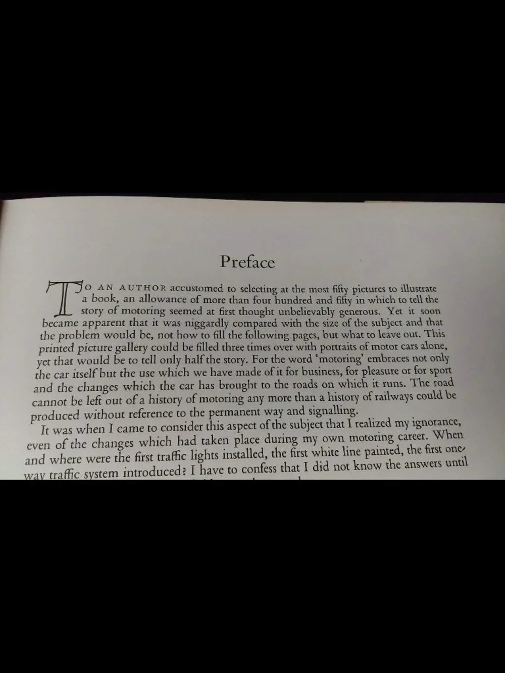 Motoring: A Pictorial History of the First 150 Years by LTC Rolt - 1974 First Ed